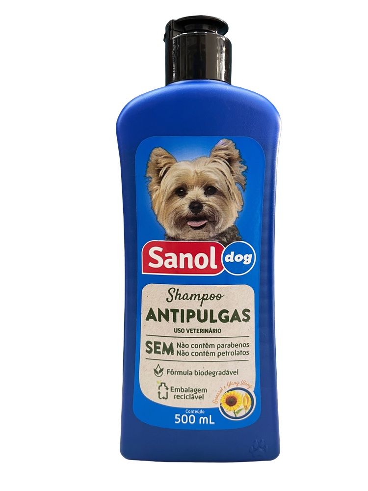 Shampoo Sanol Dog Antipulgas 