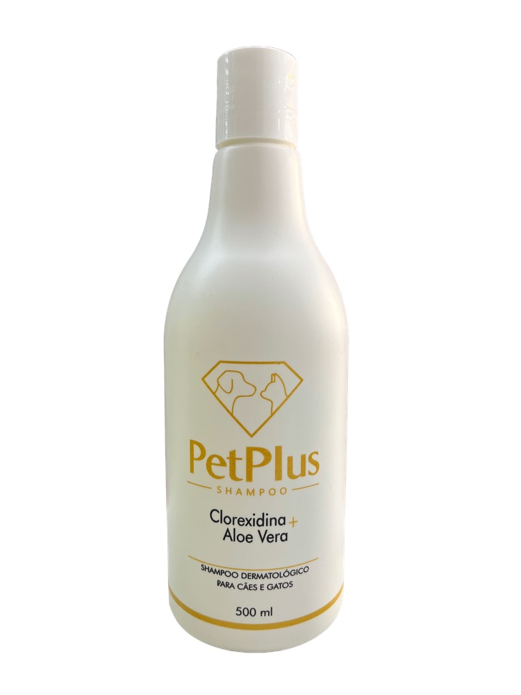 Shampoo Clorexidina + Aloe Vera Pet Plus 