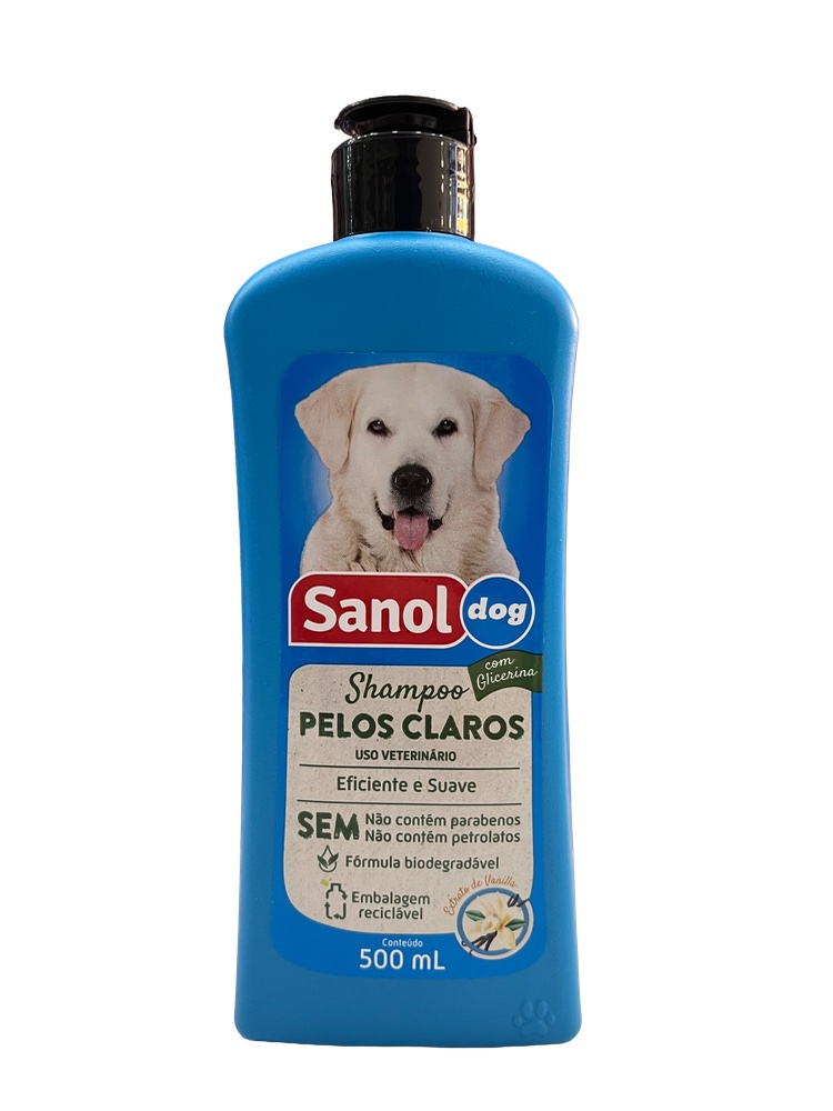 Shampoo Sanol Dog P Claros 12x500ml
