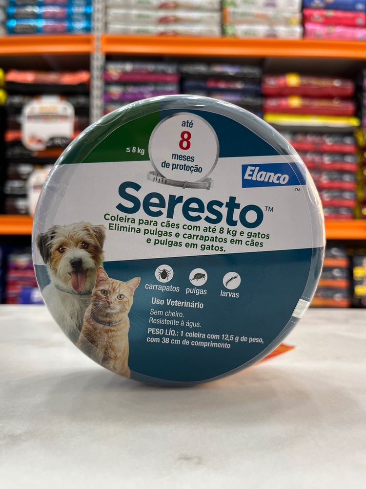 Seresto Coleira Pequena Caes E Gatos - Elanco