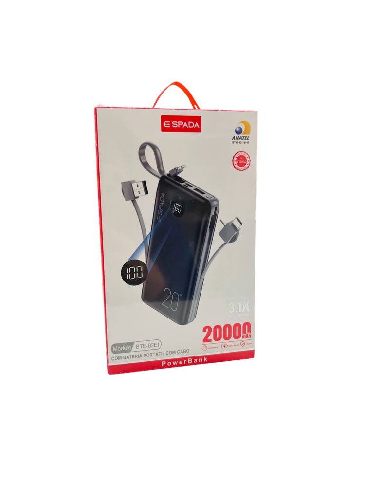 Power Bank 20000 mah Espada