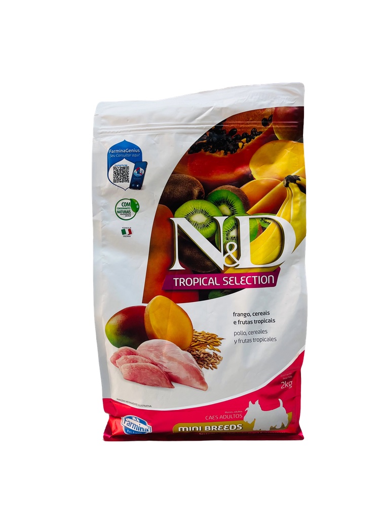 N&D Tropical Selection - 2kg Cães Adultos 