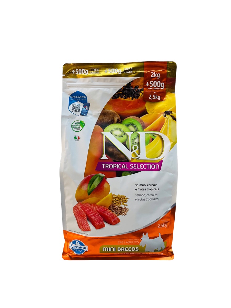 N&D Tropical Selection - 2,5kg Cães Adultos 