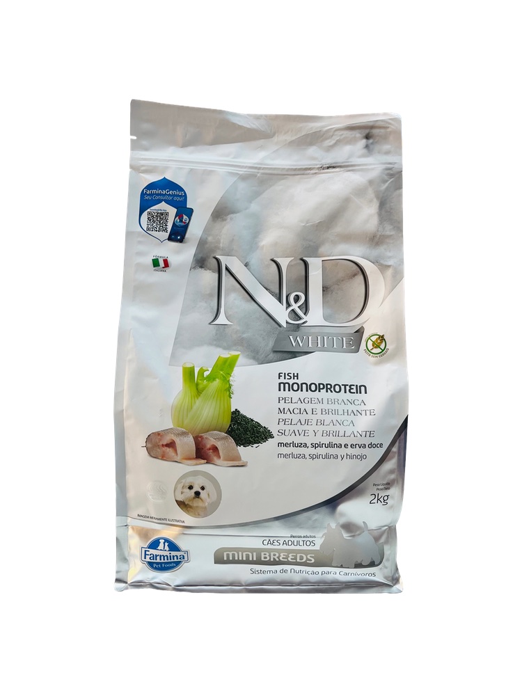N&D White - 2kg Cães Adultos 