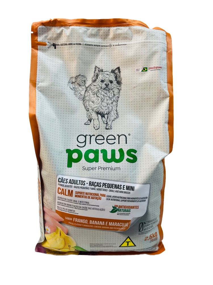 Green Paws - 2,5kg Cães Adultos 