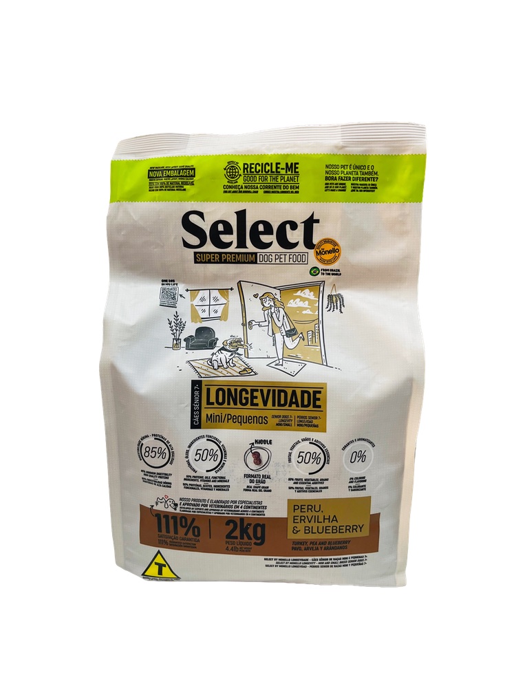 Select Super Premium - 2kg Cães Sênior 7+