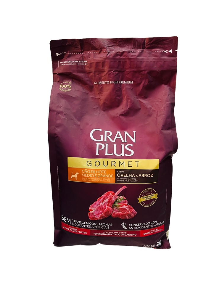 Gran Plus - 3kg Cães Filhotes