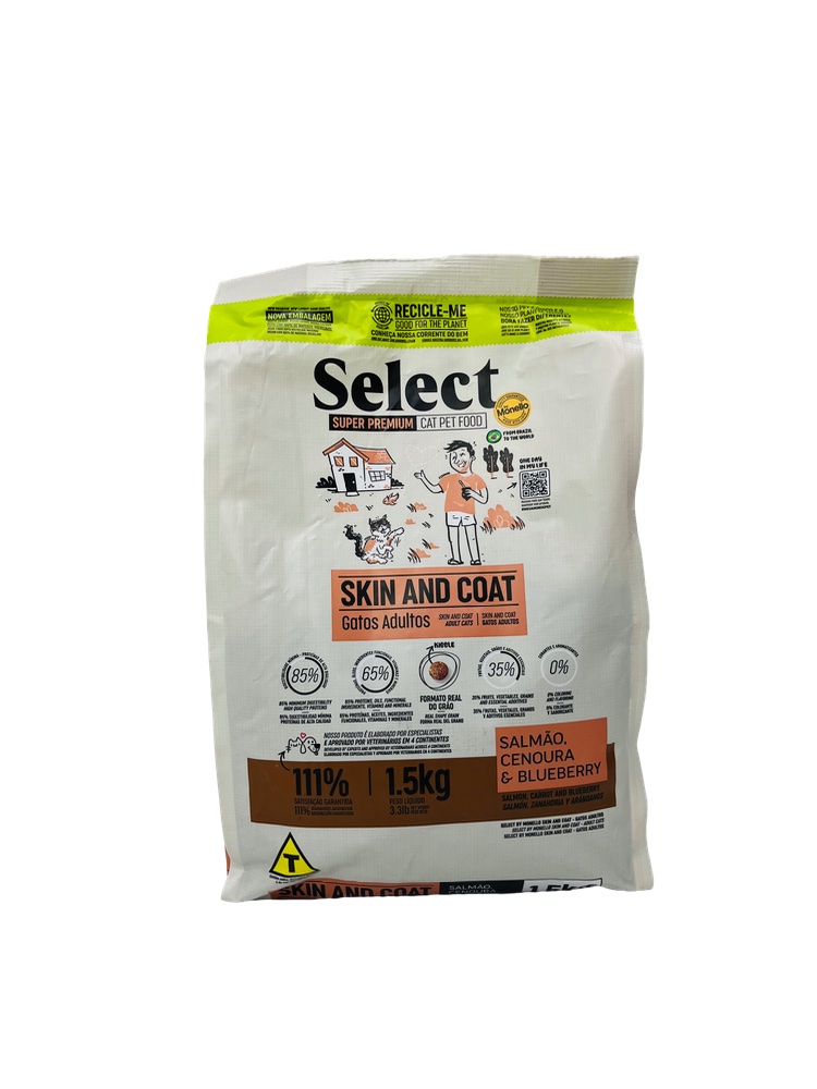 Select Super Premium - 1,5kg Gatos Adultos 