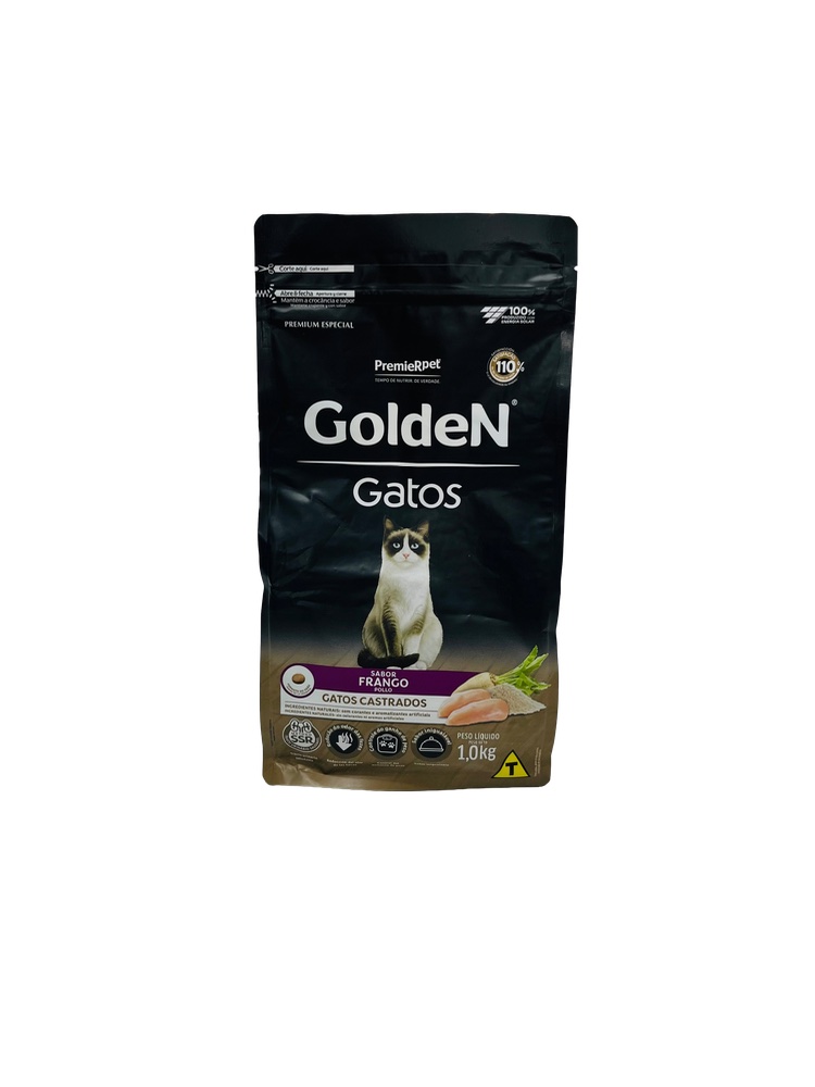Premier Pet Golden - 1kg Gatos Castrados 