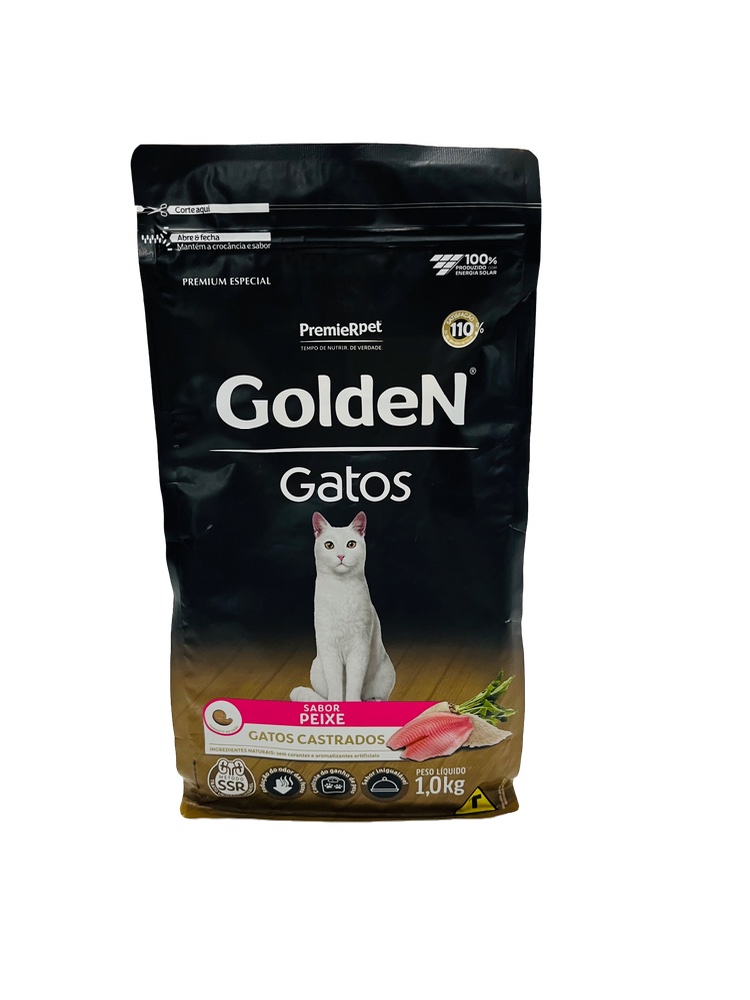 Premier Pet Golden - 1kg Gatos Castrados 