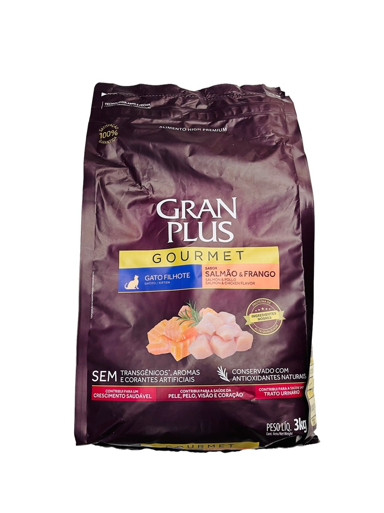 Gran Plus Gourmet - 3kg Gatos Filhotes