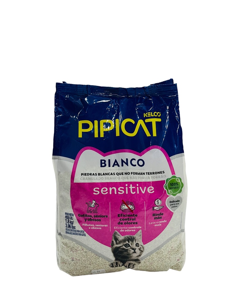 Granulado Branco - 1,8kg Pipicat 