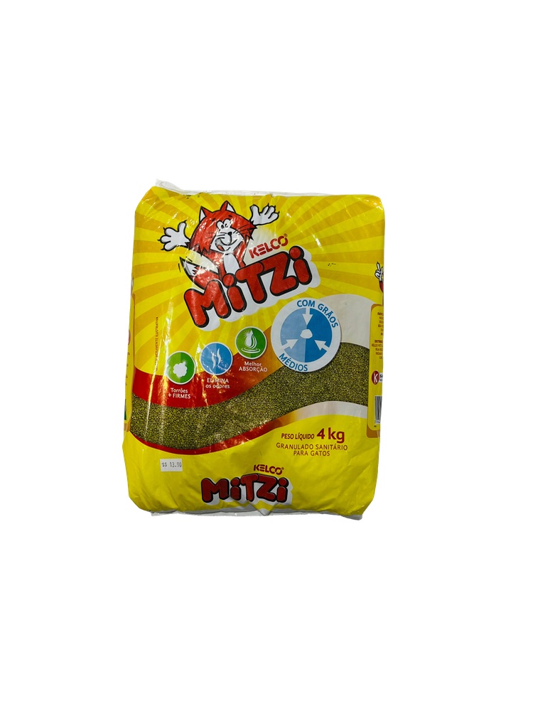 Granulado Sanitário - 4kg Kelco Mitzi 
