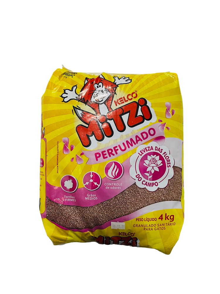 Granulado Sanitário Perfumado - 4kg Kelco Mitzi