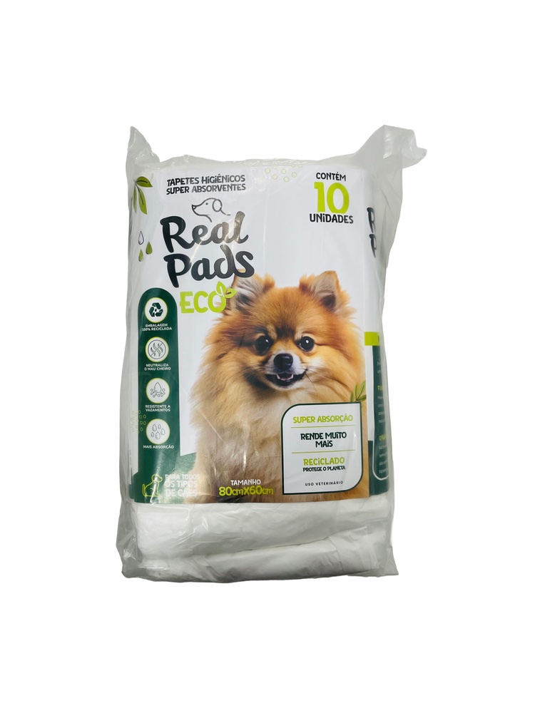 Tapete Higiênico Super Absorventes - 30 Unidades Real Pads 