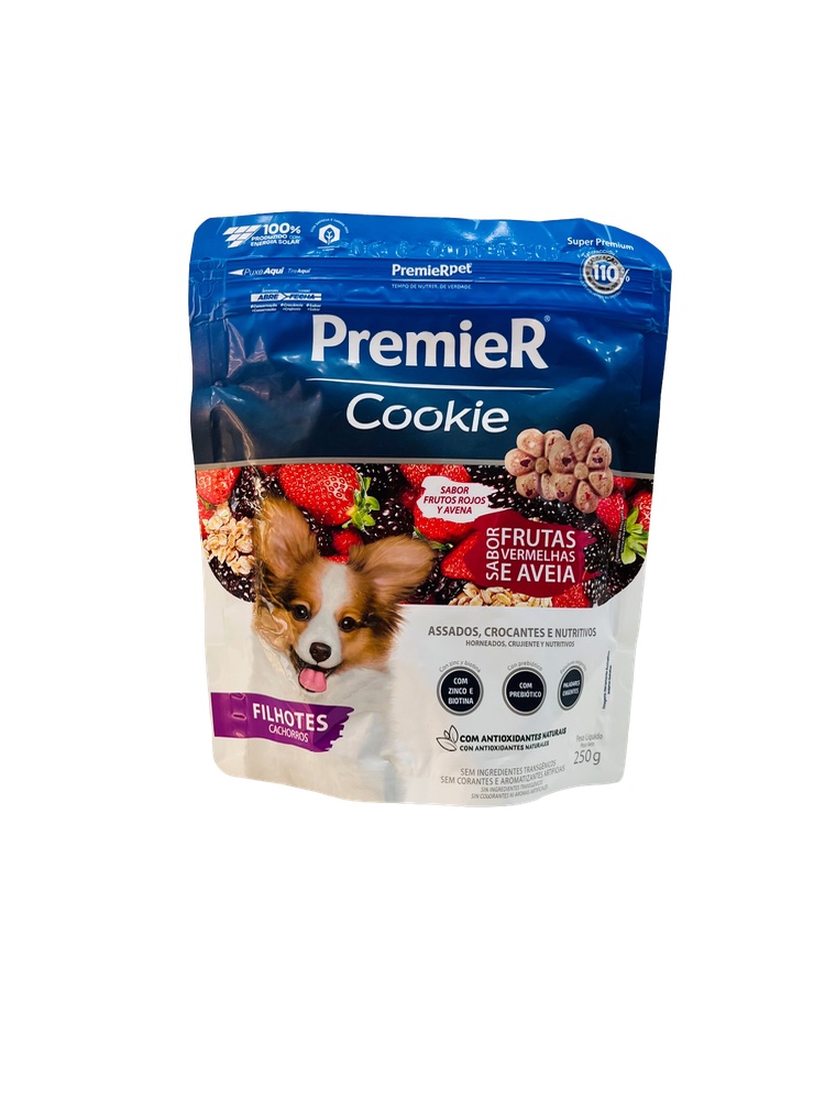 Premier Pet Cookie - 250g Cães Filhotes 