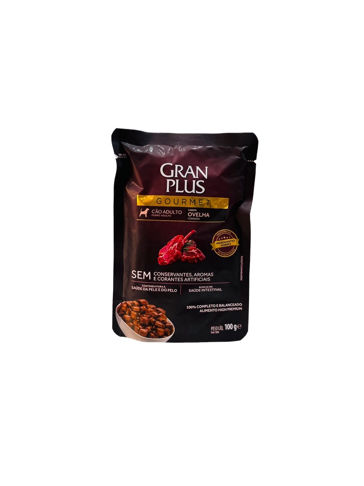 Gran Plus Sachê - 100g Para Cães Adultos 