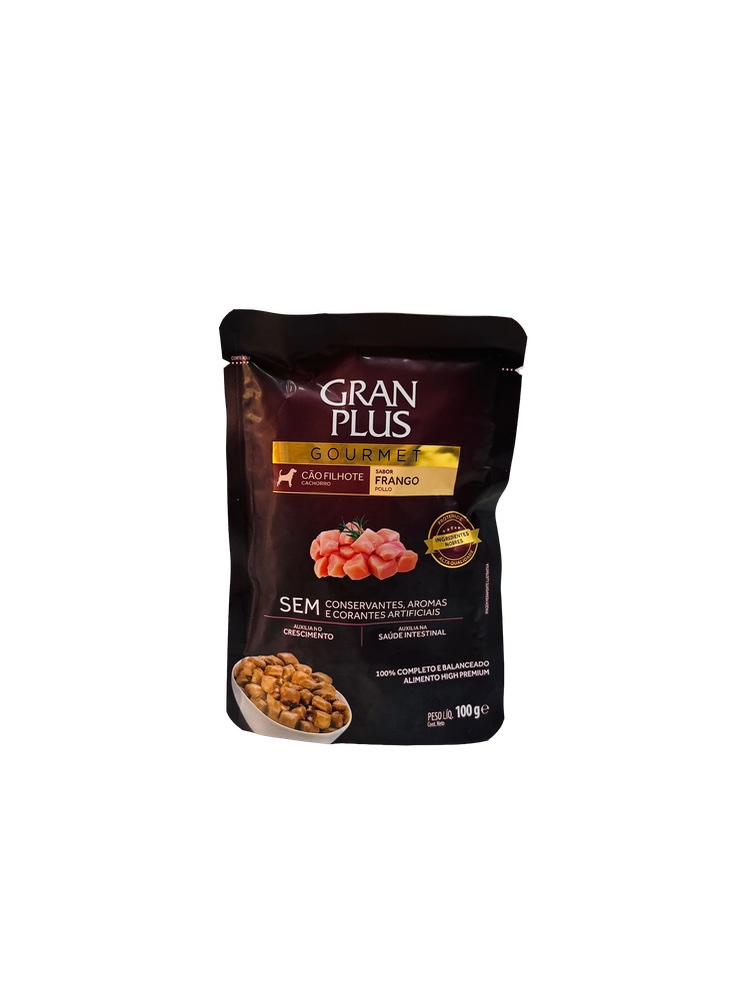 Gran Plus Sachê - 100g Cães Filhotes