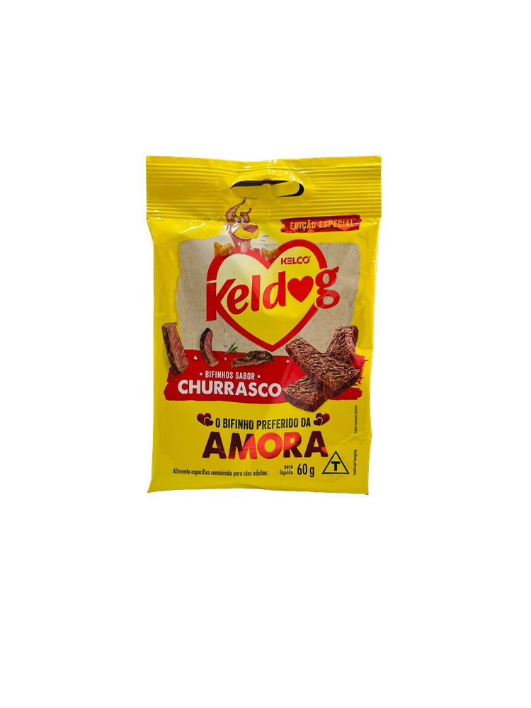 Keldog Bifinhos - 60g Para Cães 