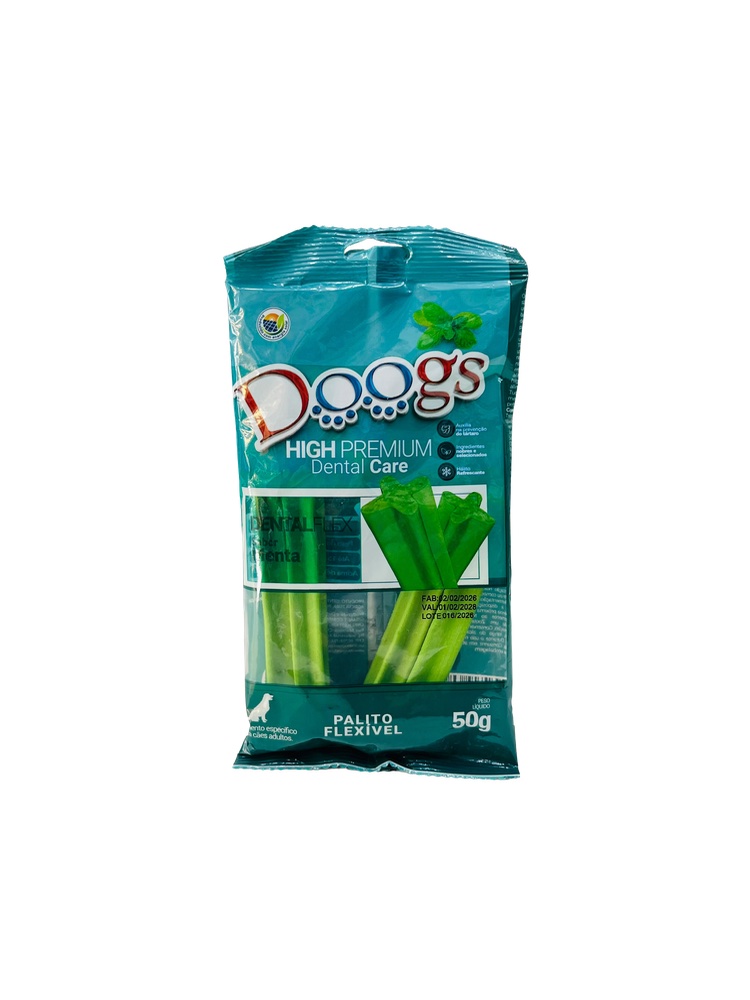 Doogs High Premium Dental - 50g Para Cães 