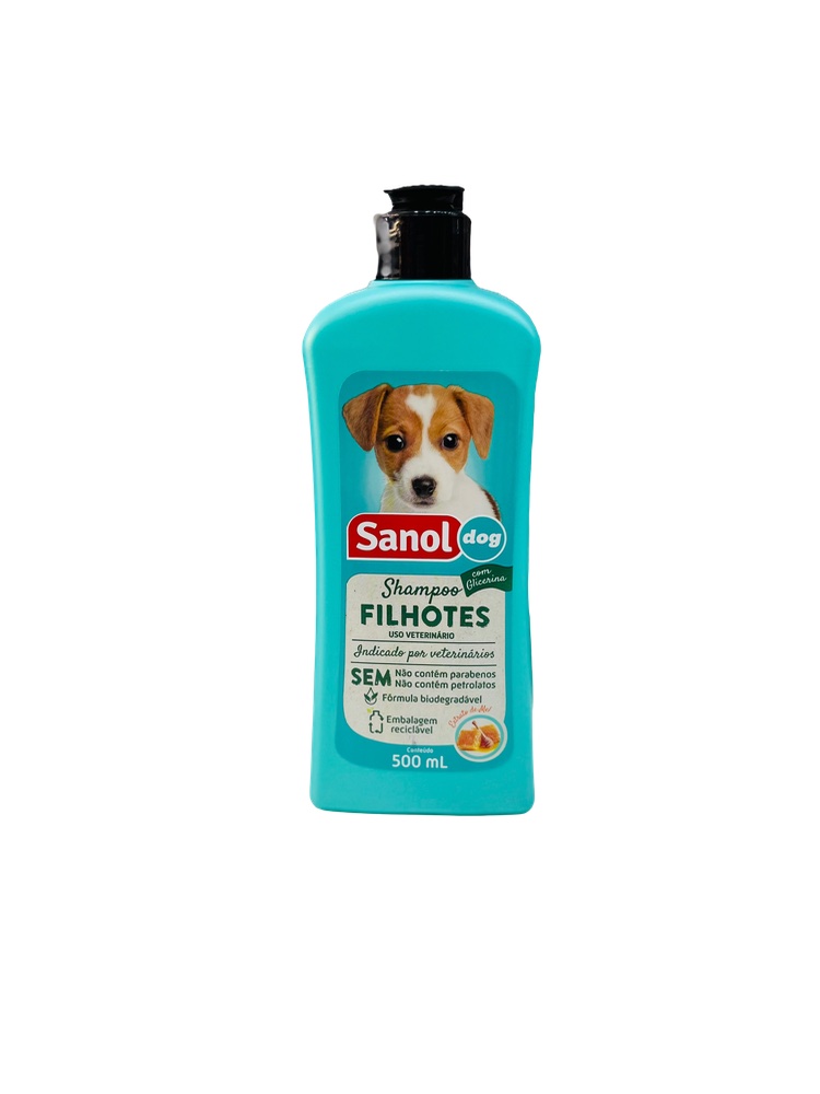 Shampoo Filhotes - 500ml Sanol Dog