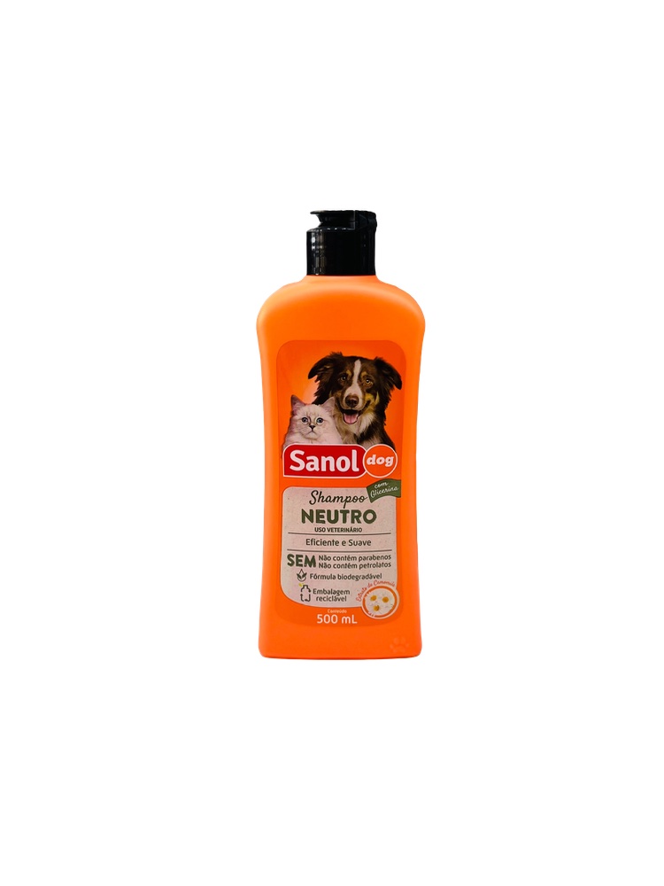 Shampoo Neutro - 500ml Sanol Dog 