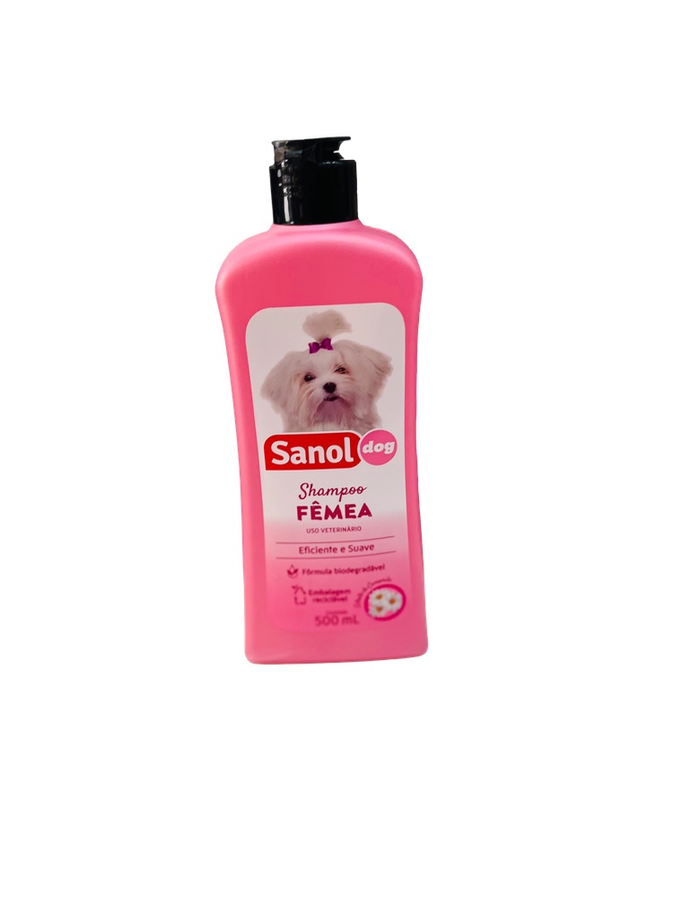 Shampoo Fêmea - 500ml Sanol Dog 
