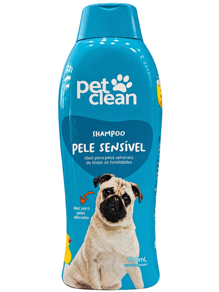 Shampoo Pele Sensível - 700ml Pet Clean 