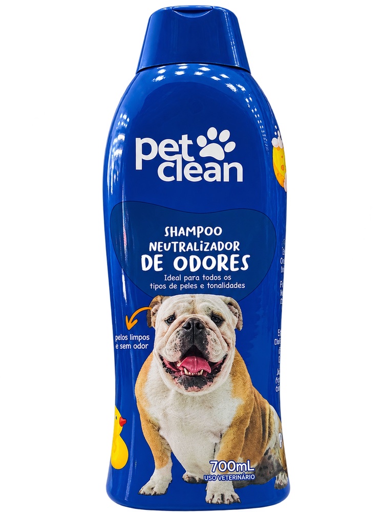 Shampoo Neutralizador De Odores - 700ml Pet Clean 