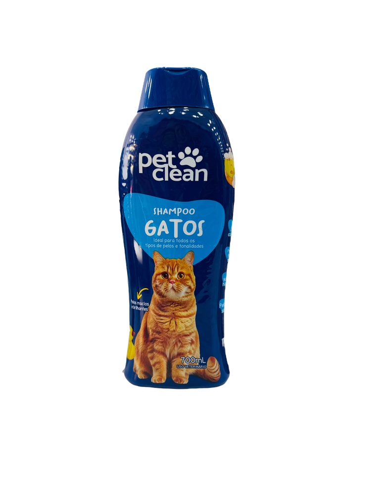 Shampoo Gatos - 700ml Pet Clean