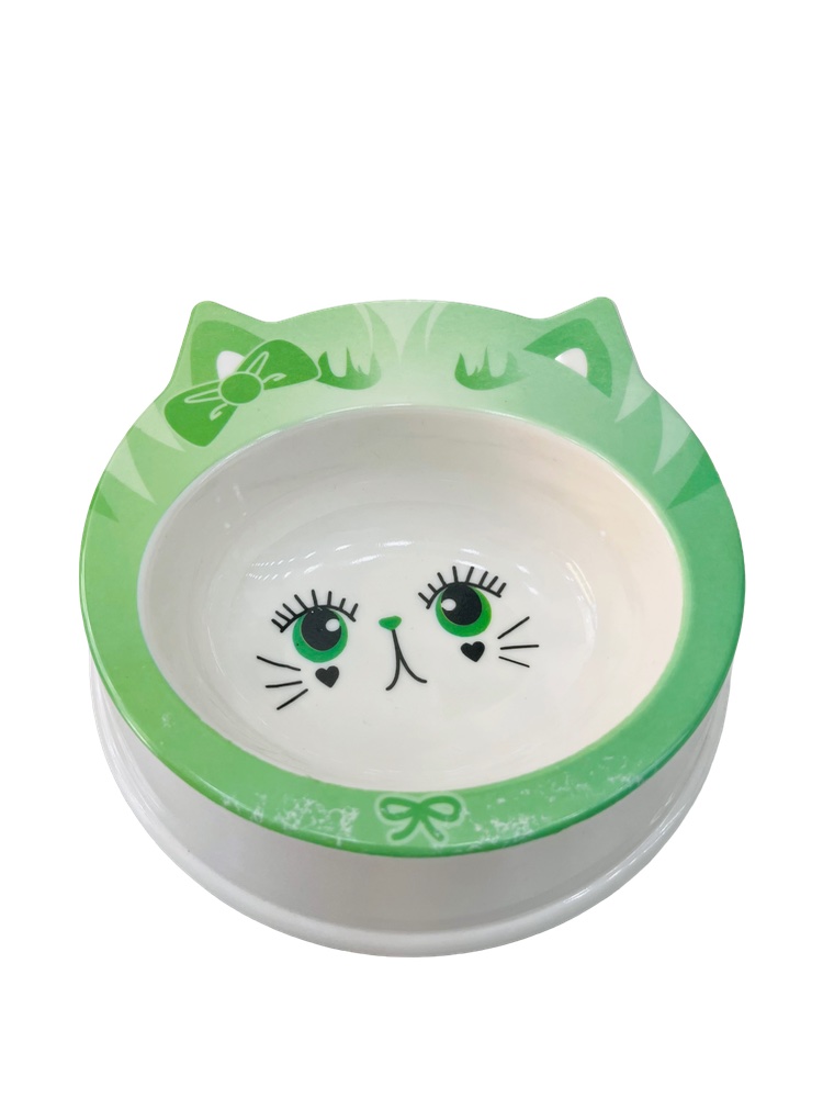 Comedouro - Gatinho Verde 