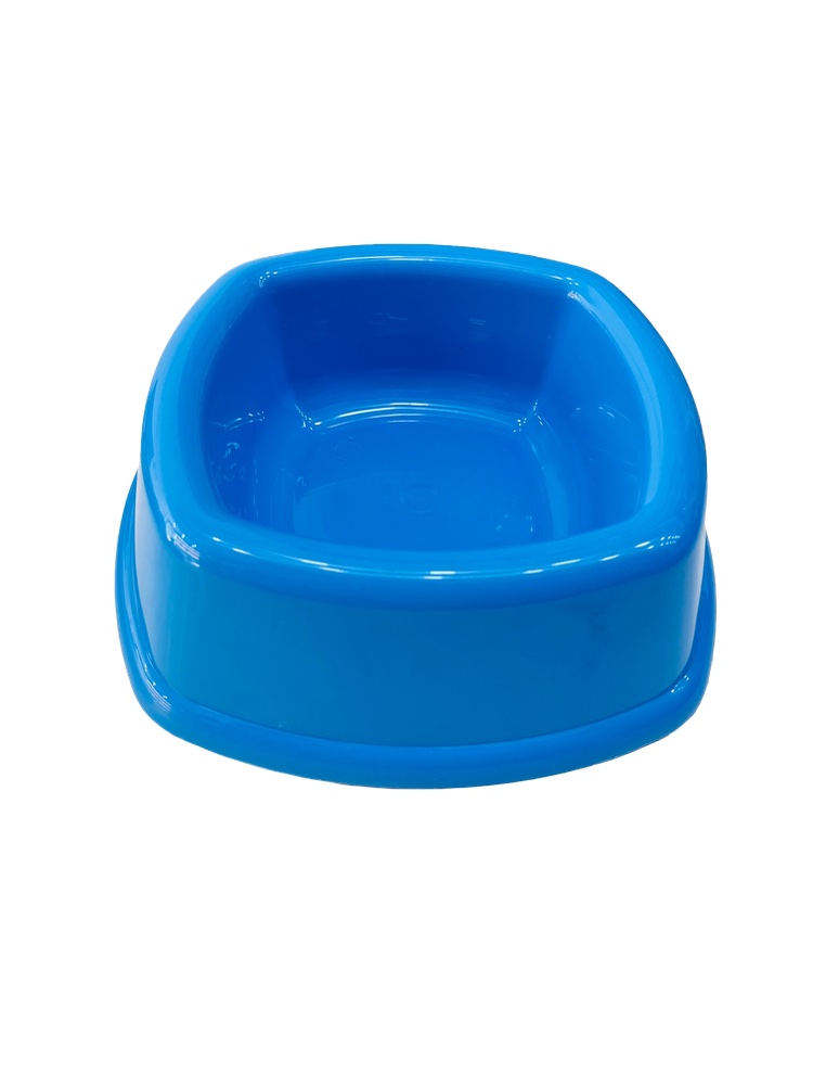 Comedouro Quadrado - Azul Grande 